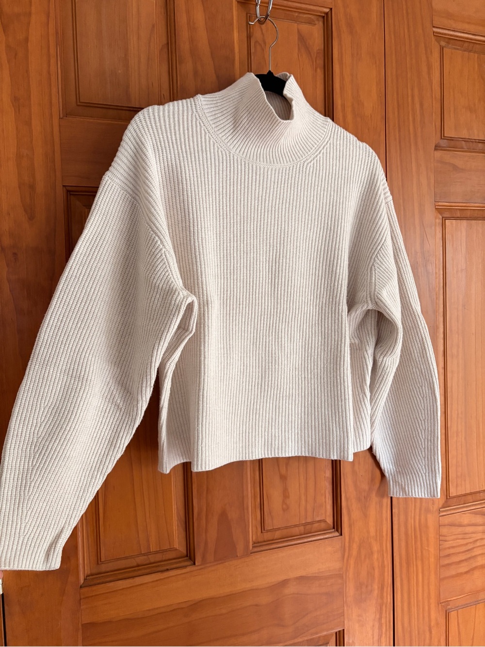 A New Day Grey Knit Turtle Neck Sweater Size Medium